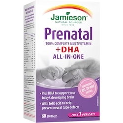 JAMIESON PRENATAL COMPLETE W/DHA SOFTGEL 60 JAM