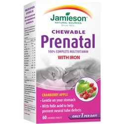 JAMIESON PRENATAL CHEW TB 60