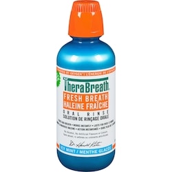 TheraBreath Fresh Breath Oral Rinse Icy Mint 473 ml