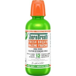 Therabreath Oral Rinse Fresh Breath Mild Mint 473 mL