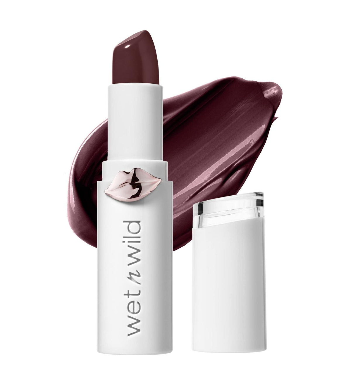 Wet n Wild Mega Last High-Shine Lipstick Lip Color Red Sangria Time