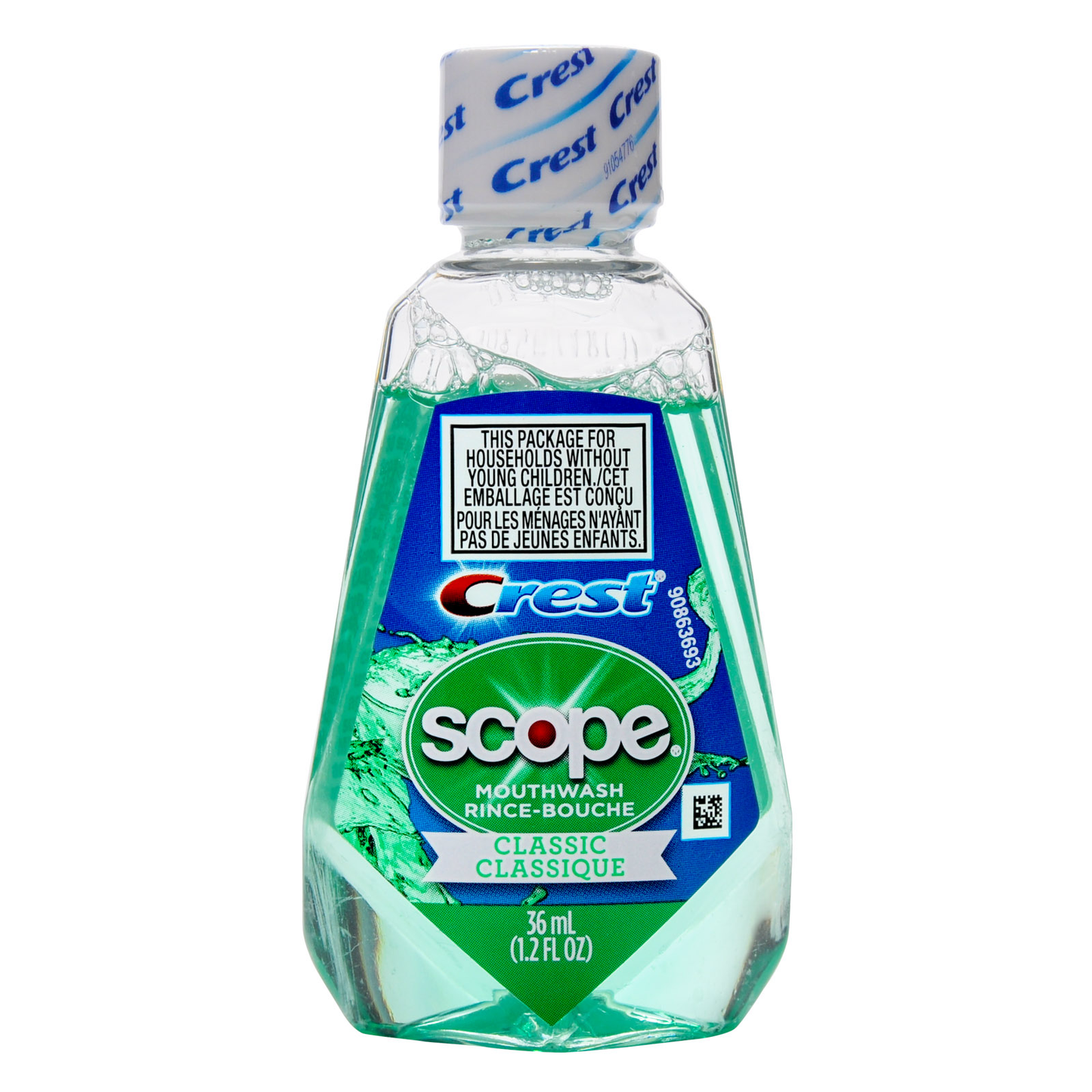 CREST SCOPE MOUTHWASH CLASSIC 36ML
