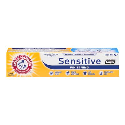 ARM & HAMMER DENTAL CARE SENSITIVE MAXIMUM STRENGTH 120ML