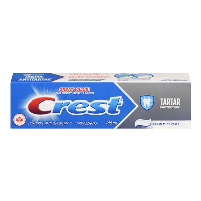 CREST TOOTHPASTE TARTAR PROTECTION 100ML