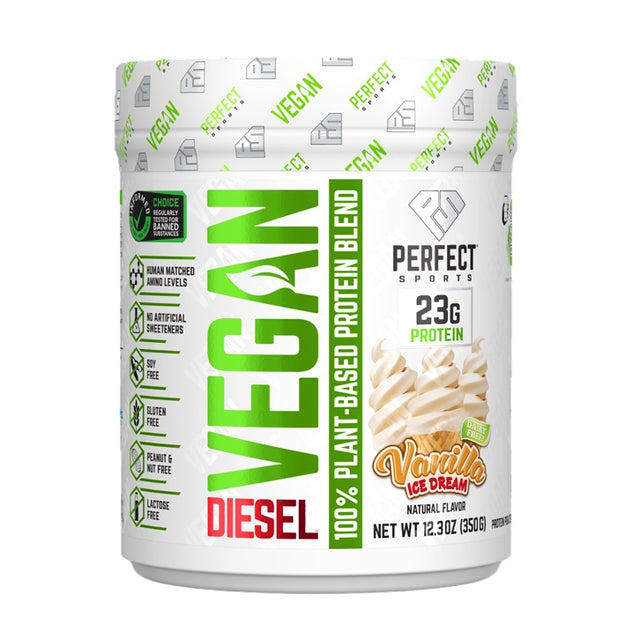 Perfect Sports DIESEL Vegan 100% Plant Based Protein