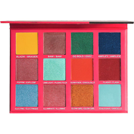 Black Radiance Brilliant Effects Eye Shadow Palette Tribal Bright